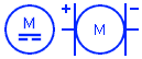 DC motor symbol, what a motor symbol looks like