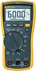 fluke 117, how to test outlet with multimeter, electrical multimeter