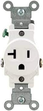 single receptacle outlet, single outlet, single receptacle
