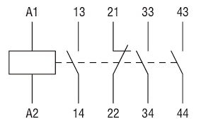 contactor symbol, nc vs normally open contactor symbol, nc no contactor symbol, contactor diagram, how contactors work, electrical contactor symbol